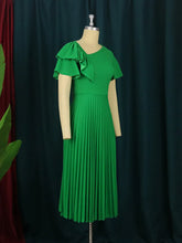 Load image into Gallery viewer, Pleated Midi Dresses