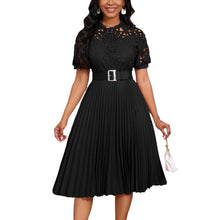 Load image into Gallery viewer, Elegant Luxury Pleated Lace Dresses