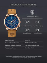 Load image into Gallery viewer, Men's Chronograph Quartz Sports Watch