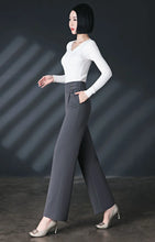 Load image into Gallery viewer, High Quality Woolen Wide Leg Pants
