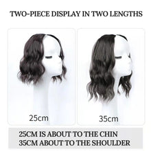 Load image into Gallery viewer, Water Wave Synthetic Two-clip Hair Extension