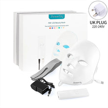 Load image into Gallery viewer, 7 Color LED Facial Mask Light Photon Therapy