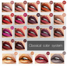 Load image into Gallery viewer, Waterproof Matte Velvet Glossy Lipstick