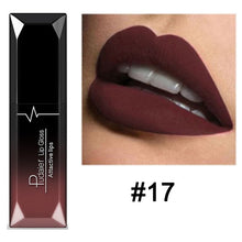 Load image into Gallery viewer, Waterproof Matte Velvet Glossy Lipstick