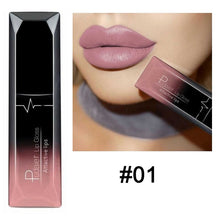 Load image into Gallery viewer, Waterproof Matte Velvet Glossy Lipstick