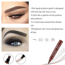 Load image into Gallery viewer, Eyebrow Pencil Claw Tattoo Pen