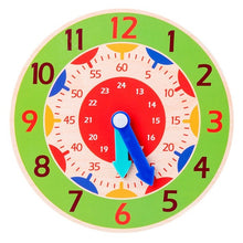 Load image into Gallery viewer, Wooden Montessori Clock