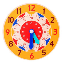 Load image into Gallery viewer, Wooden Montessori Clock