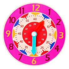 Load image into Gallery viewer, Wooden Montessori Clock