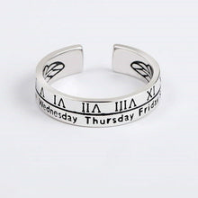 Load image into Gallery viewer, Geometric Layer Smile Face Adjustable Rings