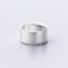 Load image into Gallery viewer, Geometric Layer Smile Face Adjustable Rings