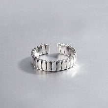 Load image into Gallery viewer, Geometric Layer Smile Face Adjustable Rings