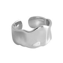 Load image into Gallery viewer, Geometric Layer Smile Face Adjustable Rings