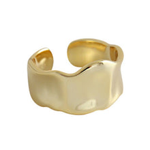 Load image into Gallery viewer, Geometric Layer Smile Face Adjustable Rings