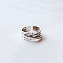 Load image into Gallery viewer, Geometric Layer Smile Face Adjustable Rings