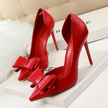 Load image into Gallery viewer, Bowknot High Heel Shoes