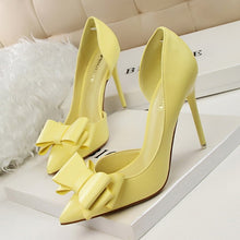 Load image into Gallery viewer, Bowknot High Heel Shoes