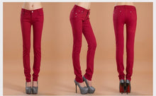 Load image into Gallery viewer, Candy Colored Pencil Jeans