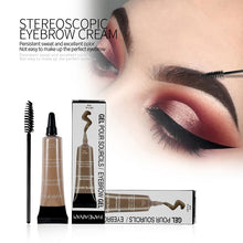 Load image into Gallery viewer, Waterproof Eyebrow Cream Tattoo Pen with Brush