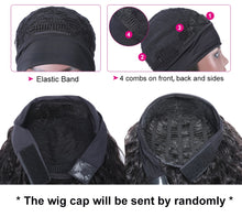 Load image into Gallery viewer, Human Hair Headband Scarf Wig