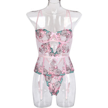 Load image into Gallery viewer, Sexy Floral Bodysuit