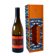 Load image into Gallery viewer, Wine and Handmade Royal Wine Bottle Holders with Ndebele Print
