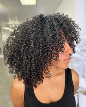 Load image into Gallery viewer, Kinky Afro Curly Wigs With Bangs
