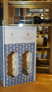 Wine and Handmade Royal Wine Bottle Holders with Ndebele Print