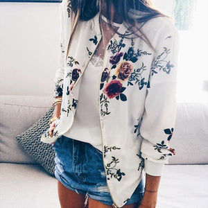 Printed Floral Jacket