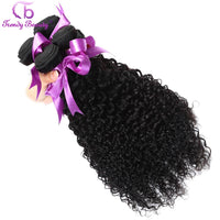 Peruvian Kinky Curly Hair Bundles 100% Human Hair Extensions