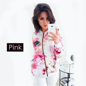 Printed Floral Jacket