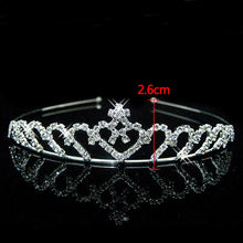 Load image into Gallery viewer, Princess Crystal Tiaras &amp; Crowns
