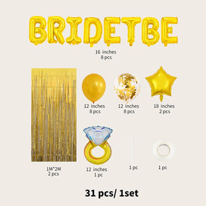 Bride To Be Balloons Sets
