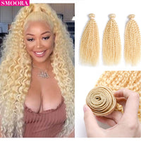 Blond Curly Brazilian Hair Bundle