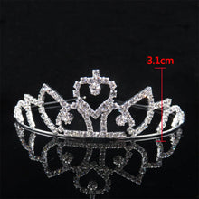 Load image into Gallery viewer, Princess Crystal Tiaras &amp; Crowns
