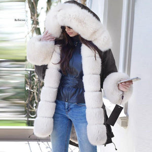 Long Sleeves Faux Coat