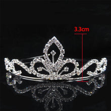 Load image into Gallery viewer, Princess Crystal Tiaras &amp; Crowns
