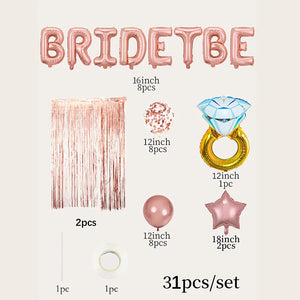 Bride To Be Balloons Sets