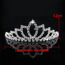 Load image into Gallery viewer, Princess Crystal Tiaras &amp; Crowns
