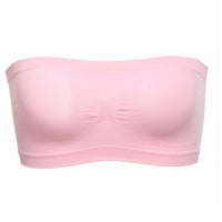 Seamless Tube Strapless Bra