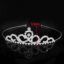 Load image into Gallery viewer, Princess Crystal Tiaras &amp; Crowns
