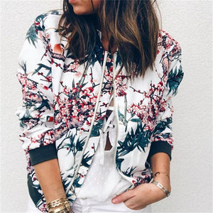 Printed Floral Jacket