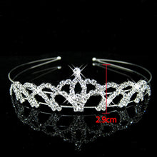 Load image into Gallery viewer, Princess Crystal Tiaras &amp; Crowns
