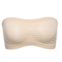 Seamless Tube Strapless Bra