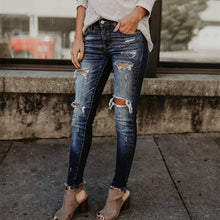 Load image into Gallery viewer, Boyfriend Ripped Jeans
