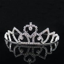 Load image into Gallery viewer, Princess Crystal Tiaras &amp; Crowns
