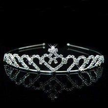 Load image into Gallery viewer, Princess Crystal Tiaras &amp; Crowns
