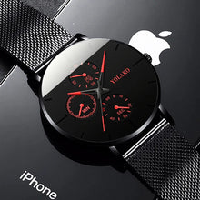 Load image into Gallery viewer, Men&#39;s Ultra Thin Stainless Steel Watches
