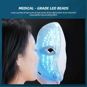 7 Color LED Facial Mask Light Photon Therapy