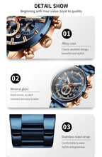 Load image into Gallery viewer, Waterproof Luxury Men&#39;s Wrist Watches
